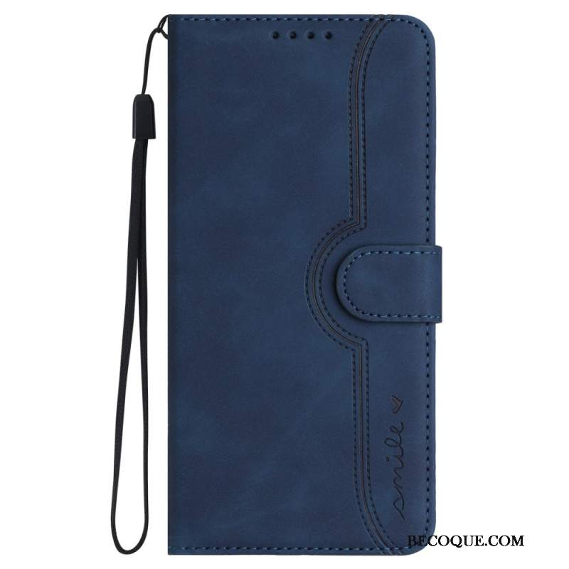 Etui Folio Oppo Reno 12 Pro 5g Uśmiechnij Się Etui Ochronne