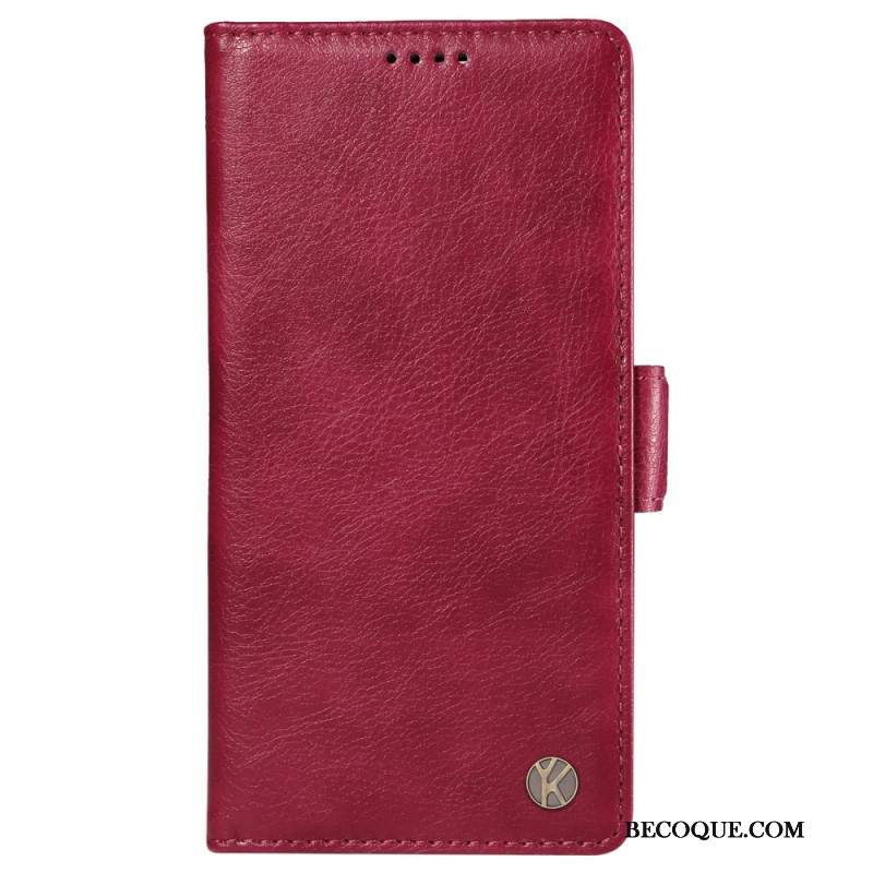 Etui Folio Oppo Reno 12 Pro 5g Vintage Yikatu Etui Ochronne