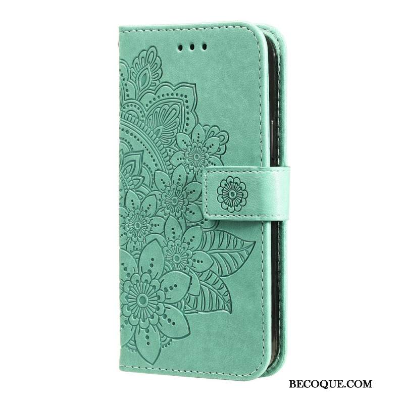 Etui Folio Oppo Reno 12f 5g Druk Mandali Etui Ochronne