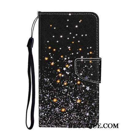 Etui Folio Samsung Galaxy A16 5g CZarny Wzór Etui Ochronne