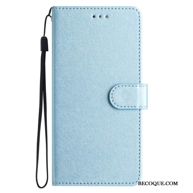 Etui Folio Samsung Galaxy A16 5g Jedwabna Tekstura Etui Ochronne