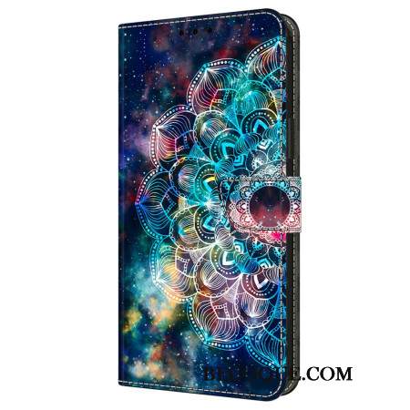 Etui Folio Samsung Galaxy A16 5g Żyroskopowy Wzór Kwiatowy Etui Ochronne