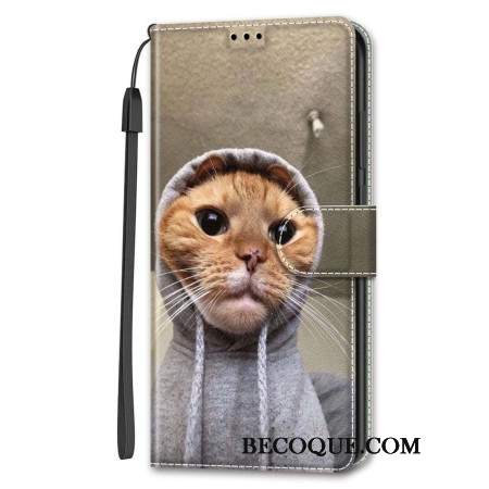 Etui Folio Samsung Galaxy S24 5g Yo Cat Ze Smyczą