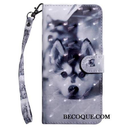 Etui Folio Samsung Galaxy S24 Ultra 5g Husky Z Paskiem Etui Ochronne