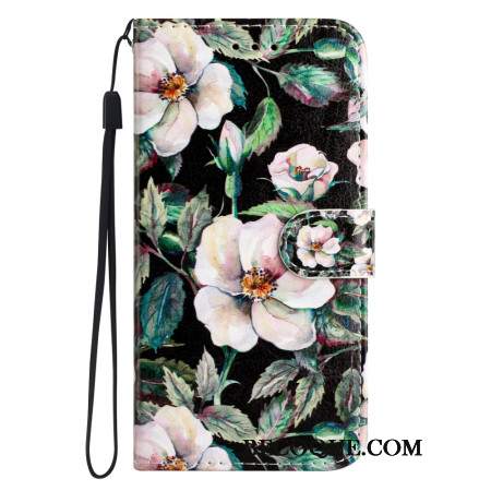 Etui Folio Xiaomi 14t Magnolie W Paski Etui Ochronne