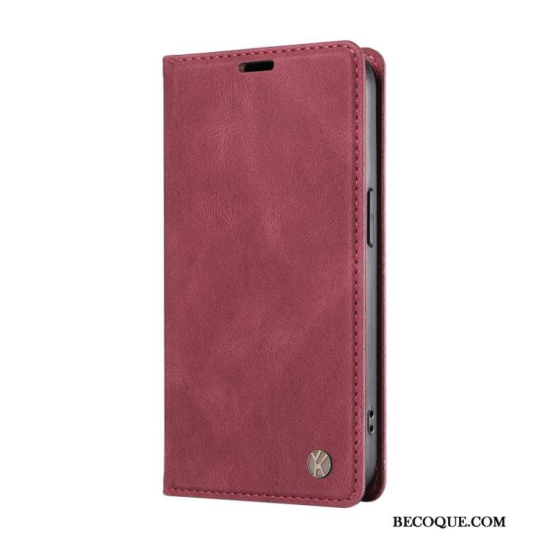 Etui Folio Xiaomi Redmi Note 13 4g Efekt Zamszu Yikatu