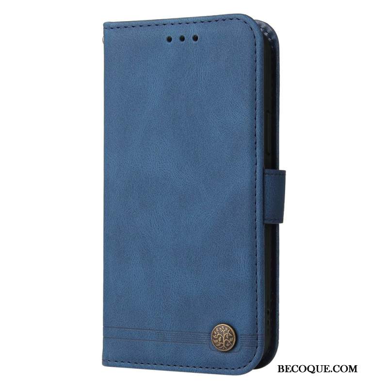 Etui Folio Xiaomi Redmi Note 13 4g Ozdobny Nit Do Paska