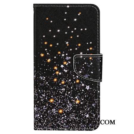 Etui Folio Xiaomi Redmi Note 13 4g Złamane Gwiazdy Z Paskiem