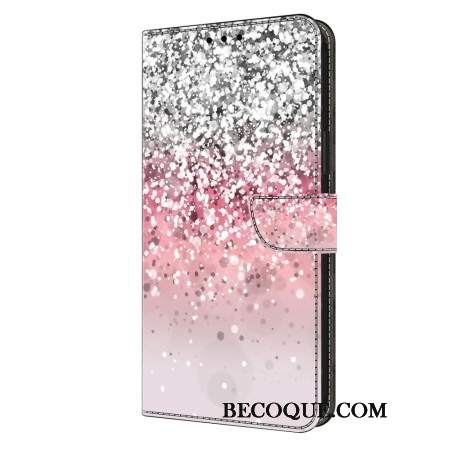 Etui Folio Xiaomi Redmi Note 13 5g Gradalny Brokat Etui Ochronne