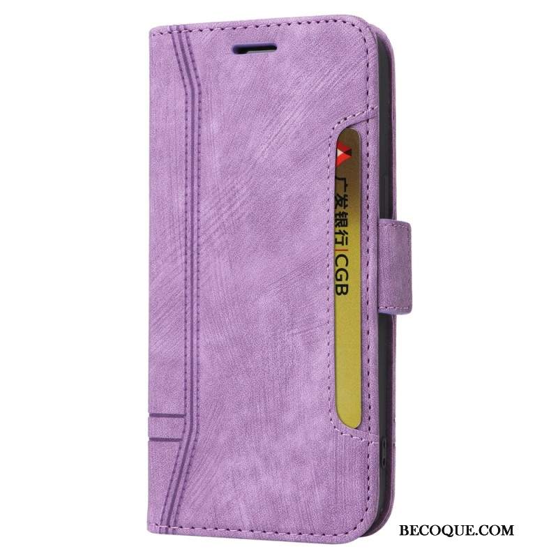 Etui Folio Xiaomi Redmi Note 13 5g Skórzany Styl Betopnice