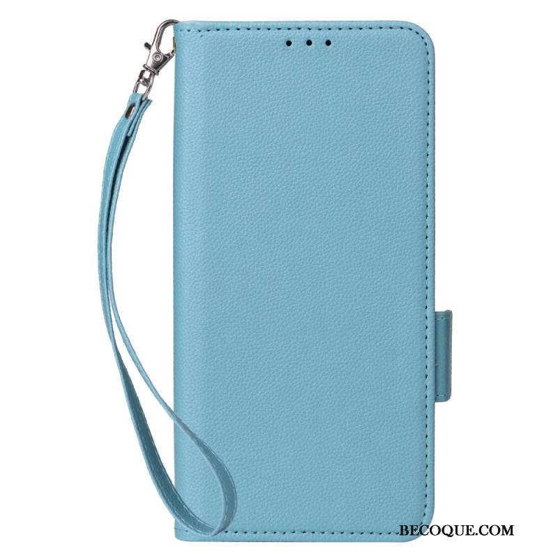 Etui Folio Xiaomi Redmi Note 13 Pro 4g Ultracienki Pasek Etui Ochronne