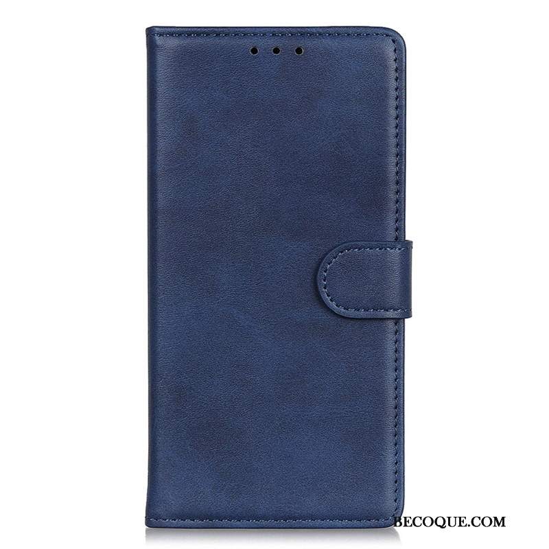 Etui Folio Xiaomi Redmi Note 13 Pro Plus 5g Matowa Sztuczna Skóra Etui Ochronne