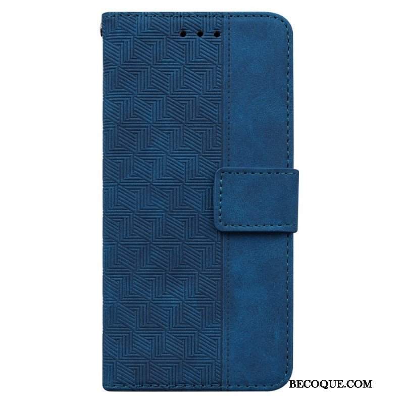 Etui Folio do OnePlus Nord CE 2 5G Przeszycia Ze Sztucznej Skóry