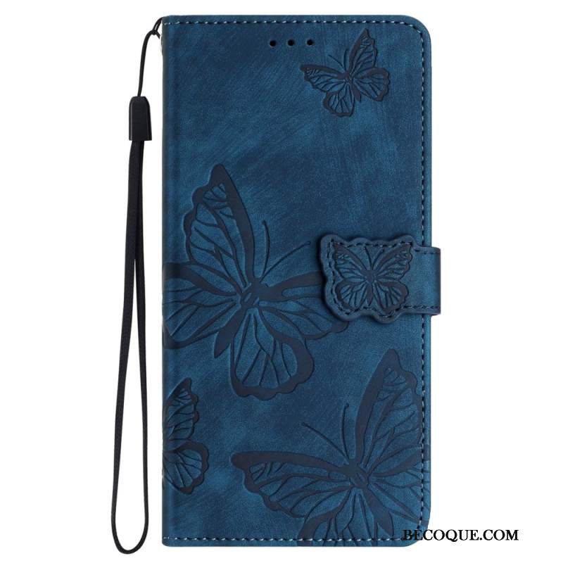 Etui Folio iPhone 16 Portfel W Motyle