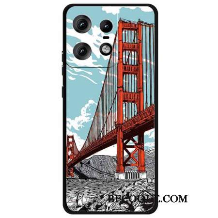 Etui Motorola Edge 50 Pro Most Golden Gate