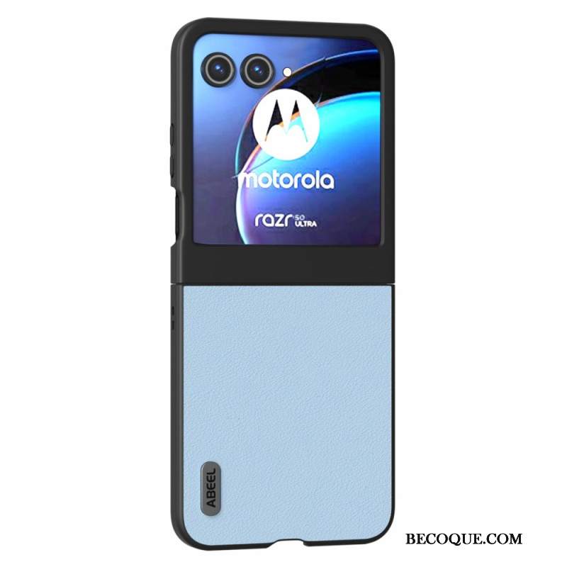 Etui Motorola Razr 50 Falista Tekstura Abeel