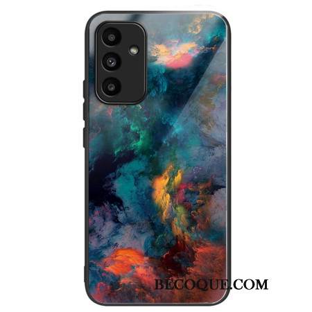 Etui Samsung Galaxy A15 5g Kolorowe Chmurki Ze Szkła Hartowanego Etui Ochronne