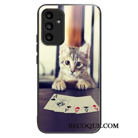 Etui Samsung Galaxy A15 5g Poker Chat Ze Szkła Hartowanego Etui Ochronne