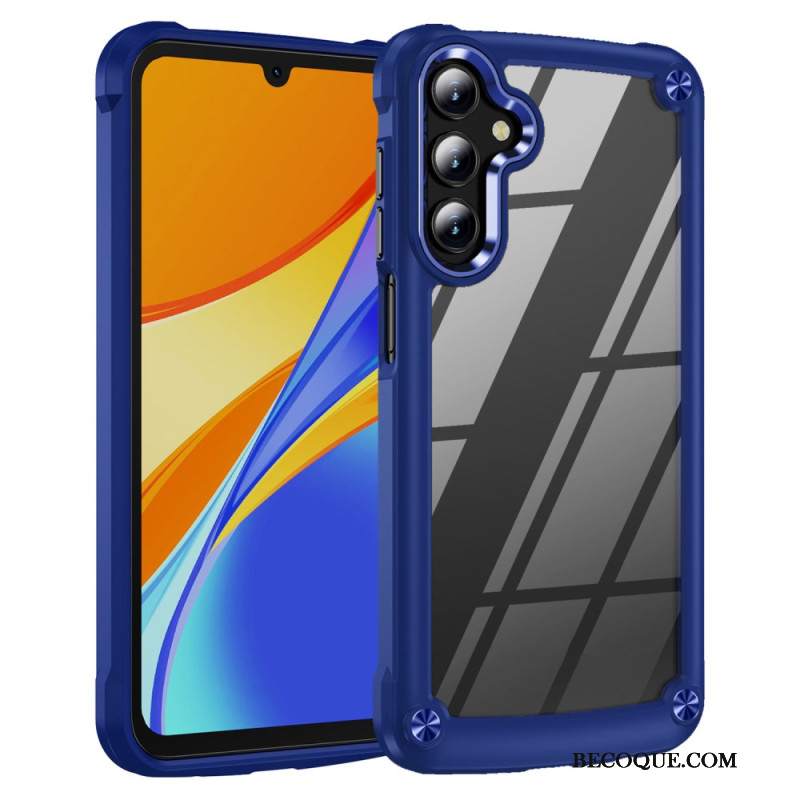 Etui Samsung Galaxy A15 5g Rama Soczewki Ze Stopu Etui Ochronne