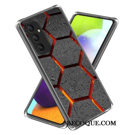 Etui Samsung Galaxy A55 5g Geometryczny Ciemny