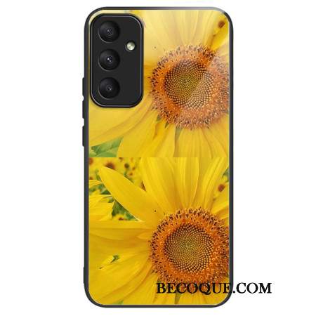 Etui Samsung Galaxy A55 5g Słoneczniki Ze Szkła Hartowanego