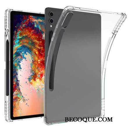 Etui Samsung Galaxy Tab S9 Plus Przezroczysty Ze Wzmocnionymi Narożnikami I Uchwytem Na Rysik Etui Ochronne