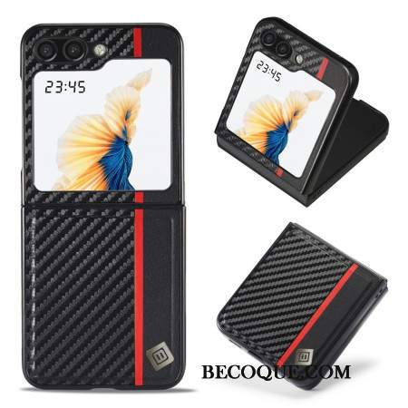 Etui Samsung Galaxy Z Flip 5 Linia Z Włókna Węglowego