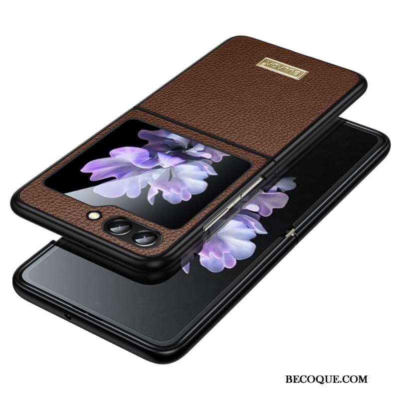 Etui Samsung Galaxy Z Flip 6 Tekstura Liczi Sulada