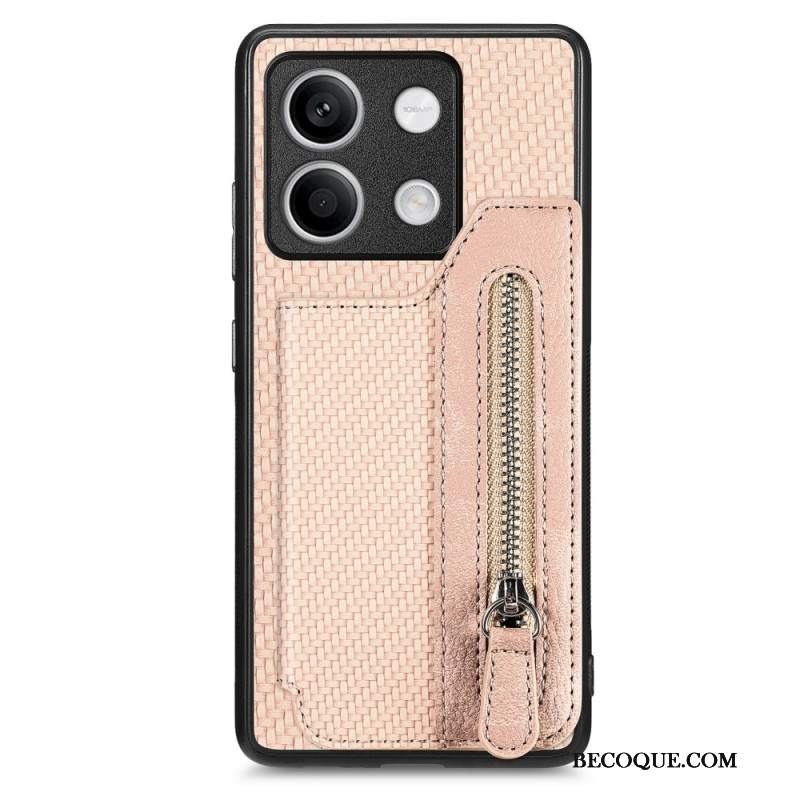 Etui Xiaomi Redmi Note 13 4g Portmonetka Z Włókna Węglowego