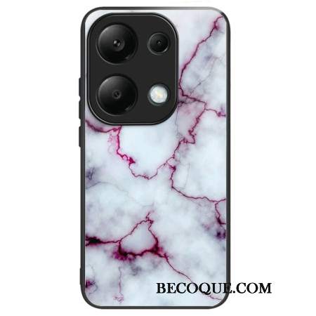 Etui Xiaomi Redmi Note 13 Pro 4g Obudowa Ze Szkła Hartowanego W Kolorze Fioletowego Marmuru