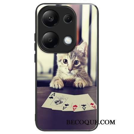 Etui Xiaomi Redmi Note 13 Pro 4g Poker Chat Ze Szkła Hartowanego