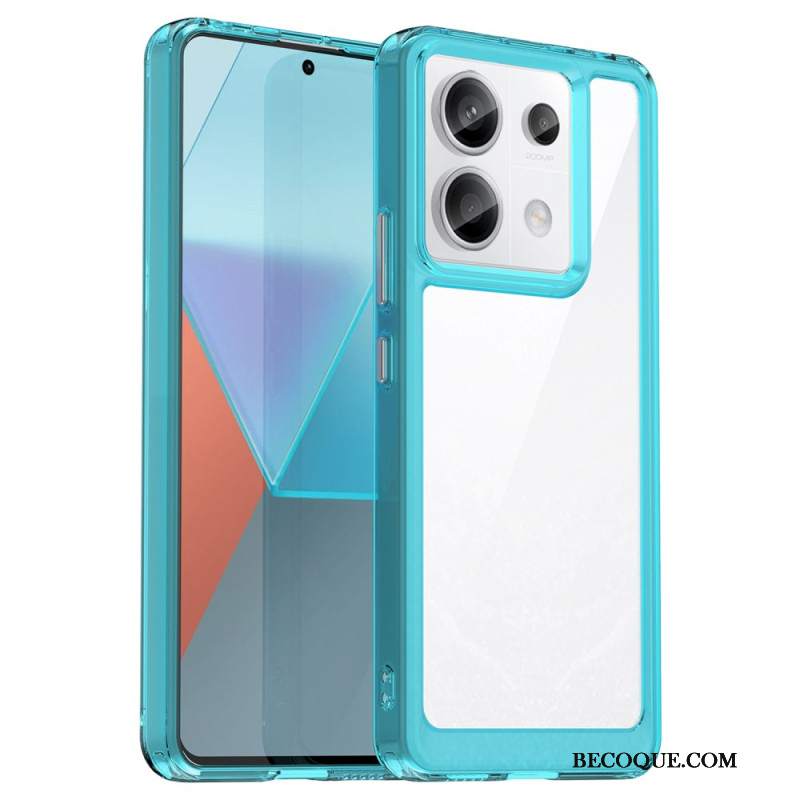 Etui Xiaomi Redmi Note 13 Pro 5g Hybrydowe Kolorowe Krawędzie Etui Ochronne