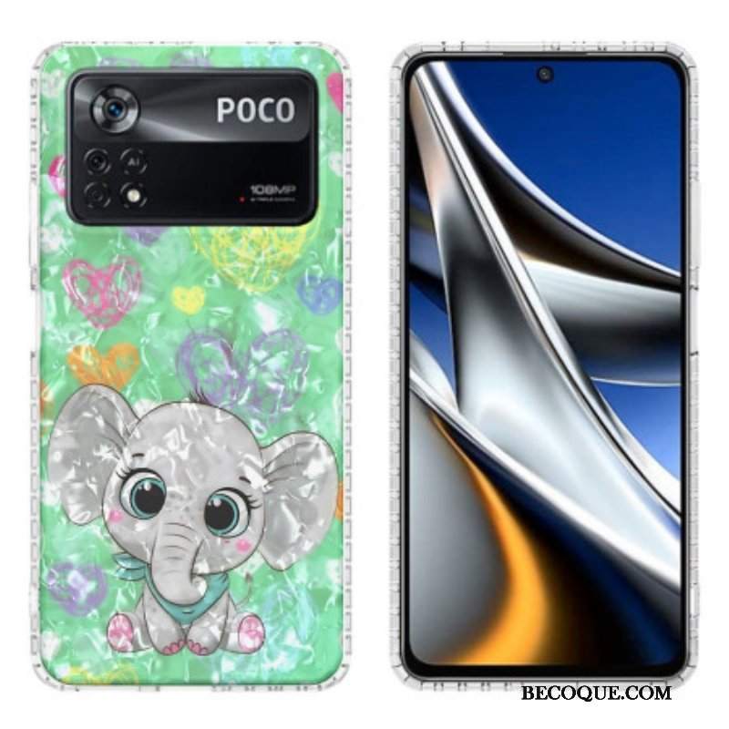 Etui do Poco X4 Pro 5G Stylowy Słoń