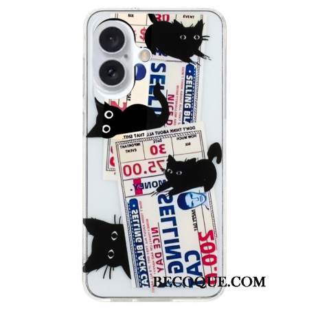 Etui iPhone 16 CZarne Koty