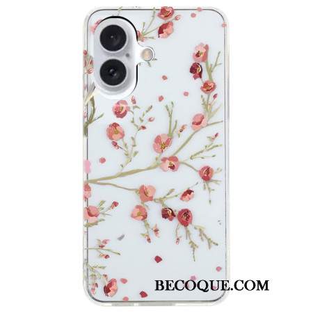 Etui iPhone 16 Plus Kwiaty Etui Ochronne