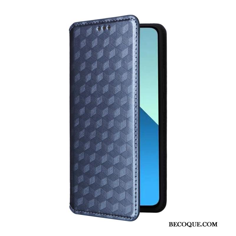 Flip Kotelot Xiaomi Redmi Note 13 4g Etui Na Telefon Diamenty 3d