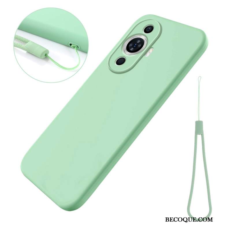 Futerały Huawei Nova 12s Etui Na Telefon Pasek Silikonowy