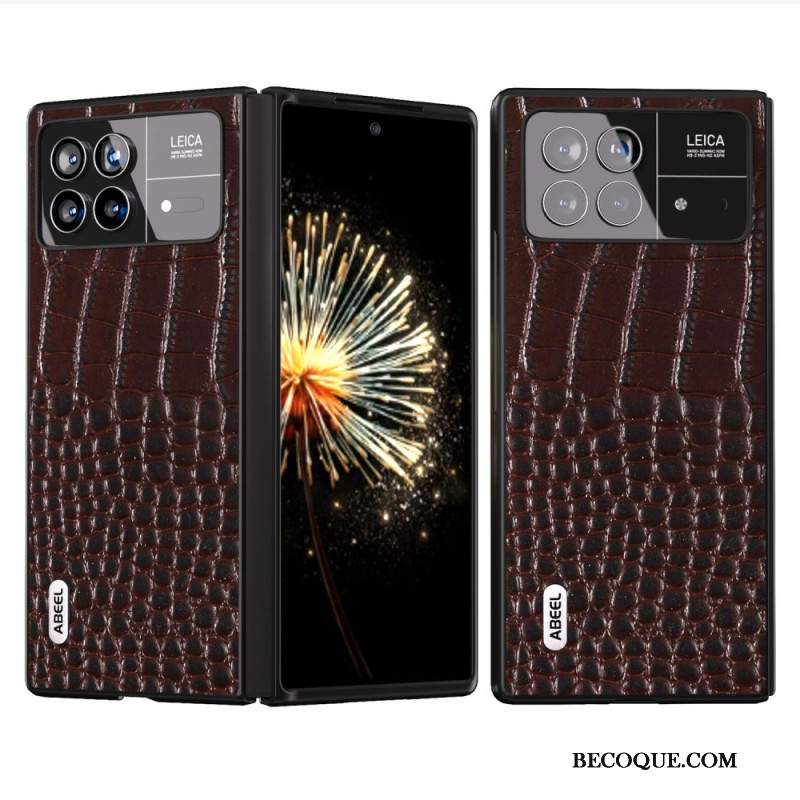 Futerały Xiaomi Mix Fold 3 Etui Na Telefon Tekstura Krokodyla Abeel