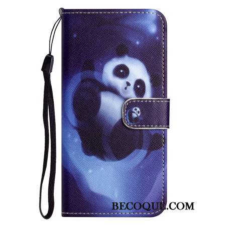 Pokrowce Samsung Galaxy S24 5g Panda Space Z Paskiem